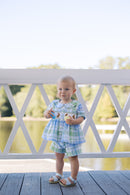 PRE ORDER Boys Smocked Here Comes Peter Cotton Tail Short Set | ETA to LBS: FEBRUARY