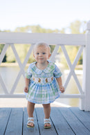 PRE ORDER Boys Smocked Here Comes Peter Cotton Tail Bubble | ETA to LBS: FEBRUARY