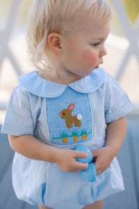 PRE ORDER Boys Smocked Hoppin’ Down the Bunny Trail Short Set | ETA to LBS: JANUARY