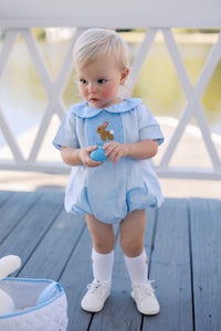 PRE ORDER Boys Smocked Hoppin’ Down the Bunny Trail Bubble | ETA to LBS: JANUARY