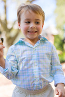 PRE ORDER Boys & Men’s Springtime Sunshine Plaid Button Down Polo | ETA to LBS: FEBRUARY