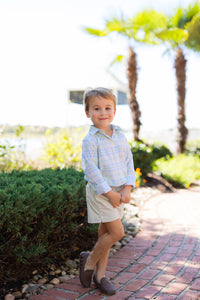 PRE ORDER Boys & Men’s Springtime Sunshine Plaid Button Down Polo | ETA to LBS: FEBRUARY