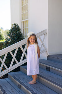 PRE ORDER Girls White Bow Heirloom Bloomer Set & Dress | ETA to LBS: FEBRUARY