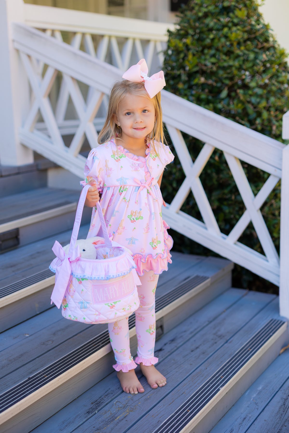 PRE ORDER Girls Peter’s Garden Knit 2-Piece Lounge Set | ETA to LBS: FEBRUARY