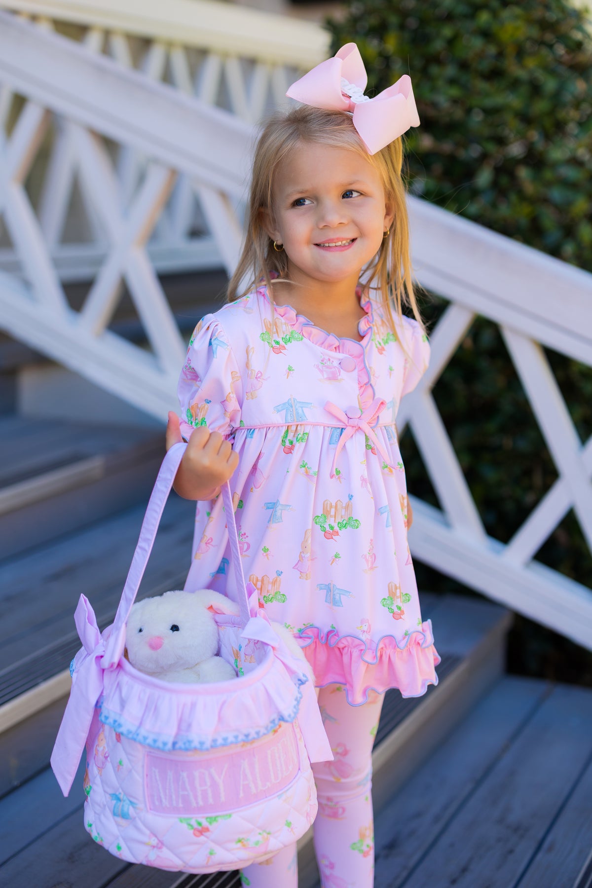 PRE ORDER Girls Peter’s Garden Knit 2-Piece Lounge Set | ETA to LBS: FEBRUARY