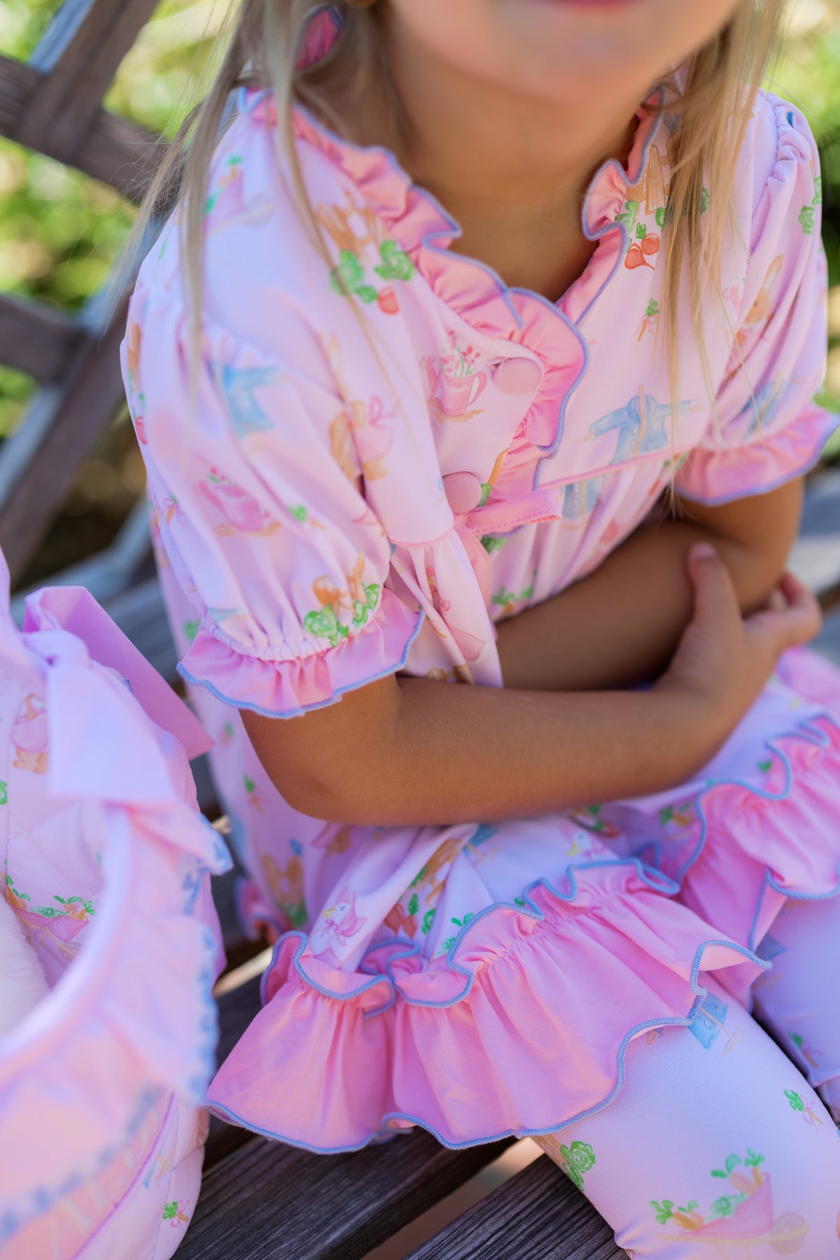 PRE ORDER Girls Peter’s Garden Knit 2-Piece Lounge Set | ETA to LBS: FEBRUARY