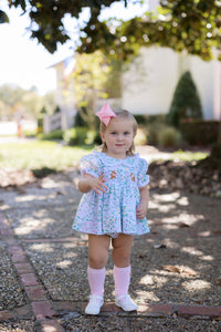 PRE ORDER Girls Smocked Bunny Garden Party Bloomer Set & Dress | ETA to LBS: JANUARY