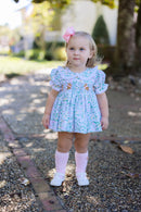 PRE ORDER Girls Smocked Bunny Garden Party Bloomer Set & Dress | ETA to LBS: JANUARY