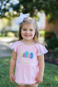PRE ORDER Girls French Knot Easter Eggs Bloomer Set | ETA to LBS: FEBRUARY