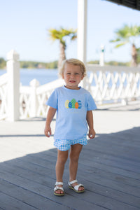 PRE ORDER Boys French Knot Easter Eggs Short Set | ETA to LBS: FEBRUARY