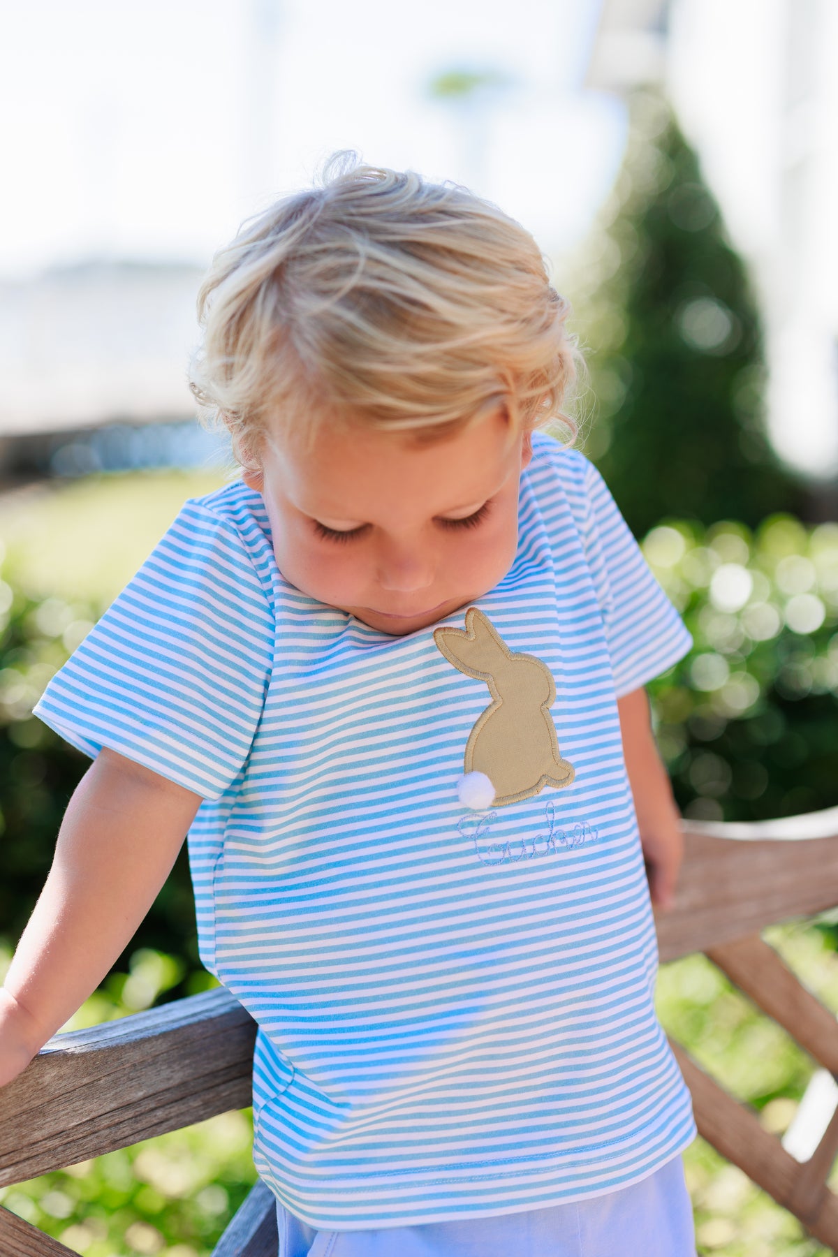 PRE ORDER Boys Appliqué Sweet Springtime Bunny Short Set | ETA to LBS: FEBRUARY