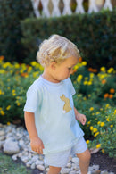 PRE ORDER Boys Appliqué Sweet Springtime Bunny Short Set | ETA to LBS: FEBRUARY