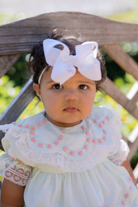 PRE ORDER Girls Heirloom Springtime Keepsake Light Green Bloomer Set & Dress | ETA to LBS: FEBRUARY